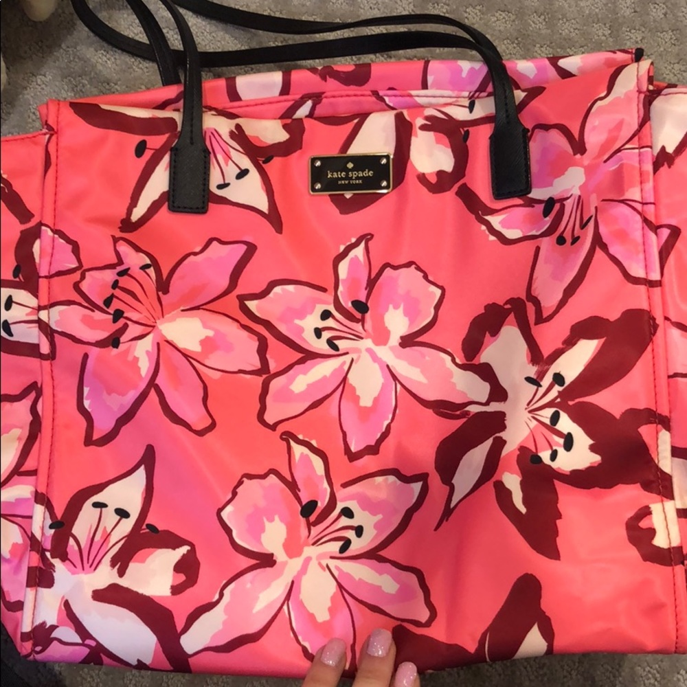NWOT Kate spade floral bag
